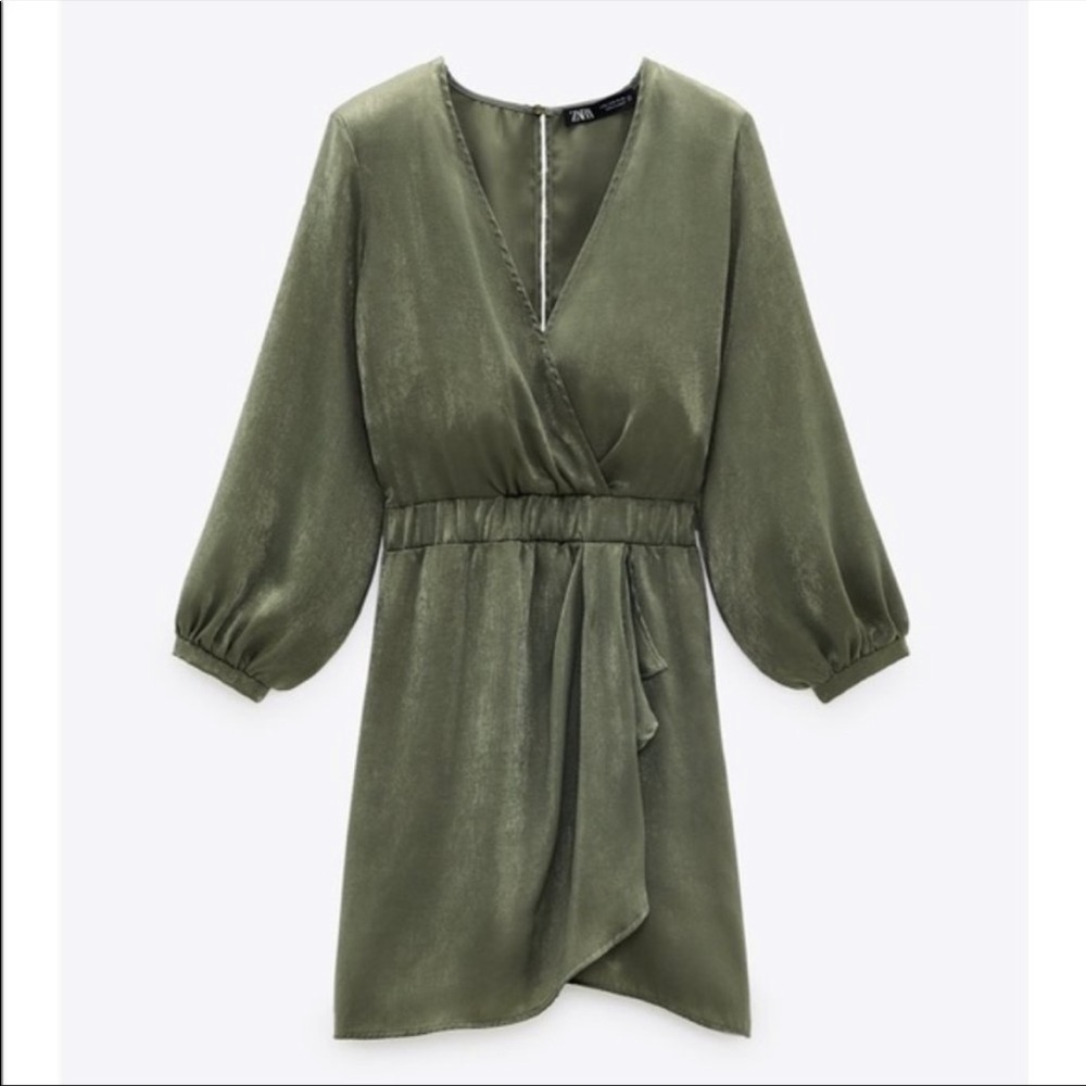 NWOT Zara satin romper